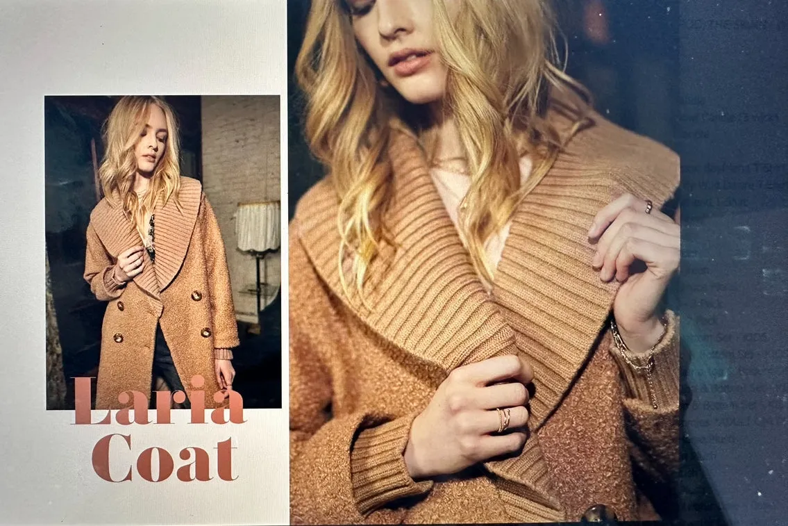 The Laria Coat by Heartloom - Camel