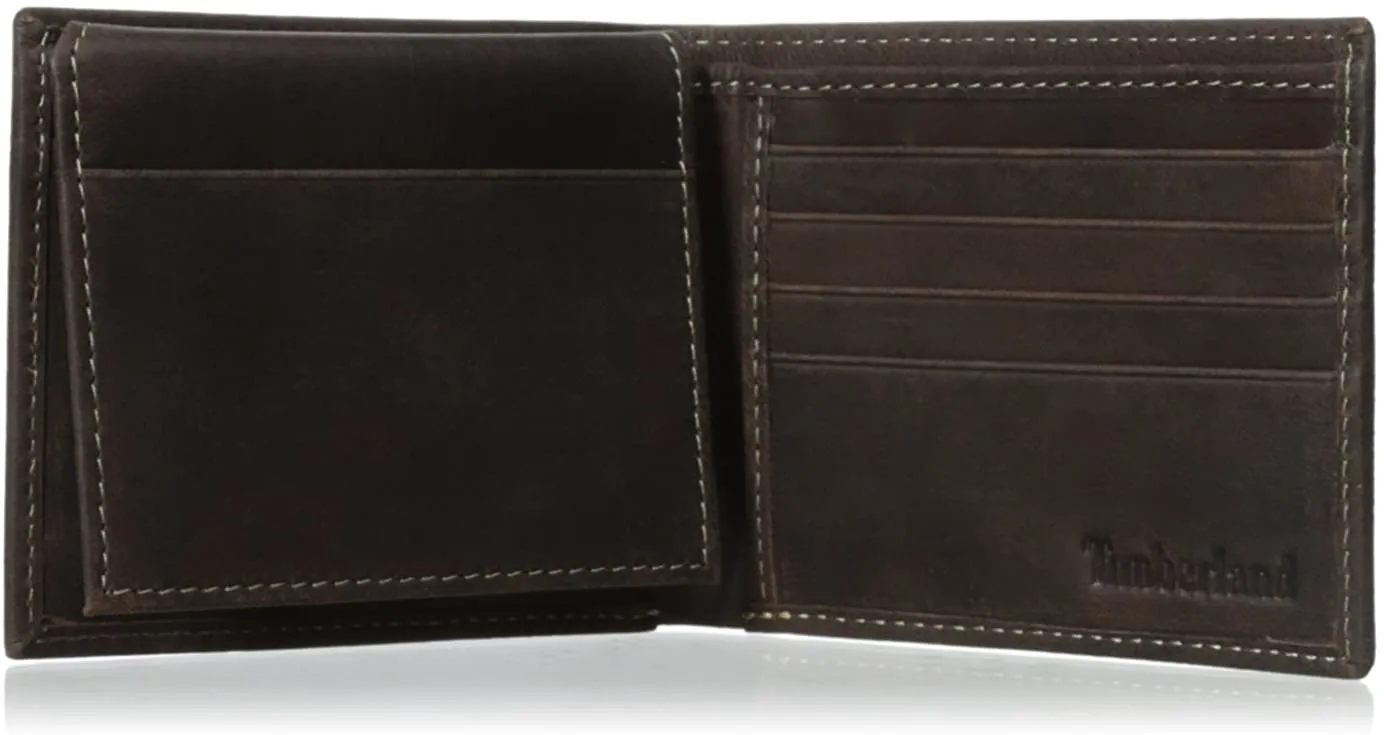 Timberland Men's Cloudy Passcase Wallet