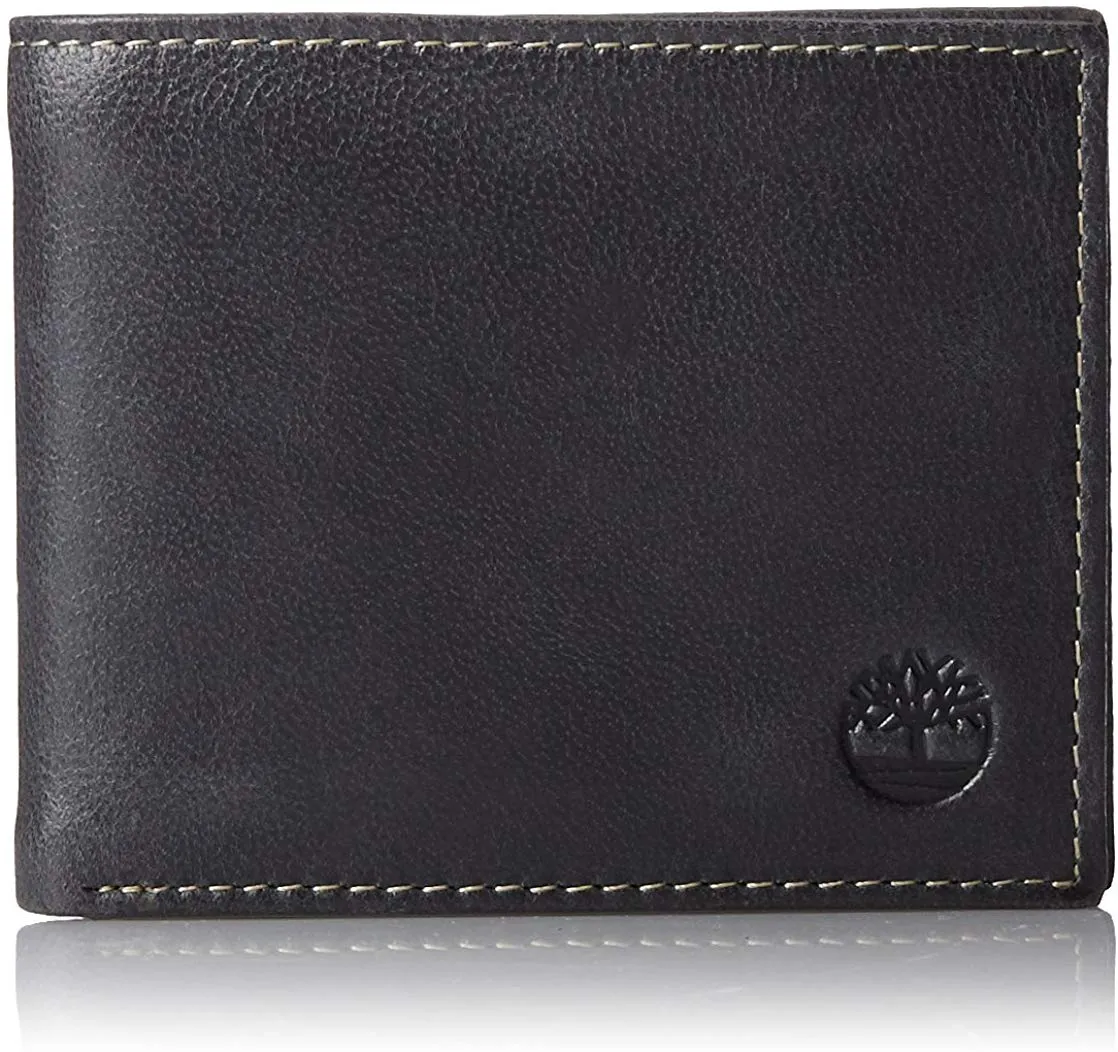 Timberland Men's Cloudy Passcase Wallet