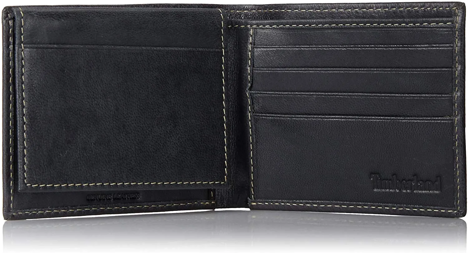 Timberland Men's Cloudy Passcase Wallet