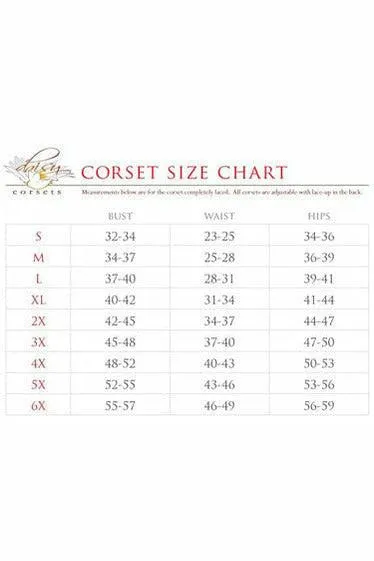 Top Drawer 4 PC Naughty Bunny Corset Costume