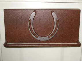 Towel Bar with Genuine Horse shoe