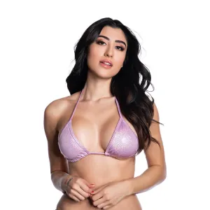 Twinkle Tri Top in Lilac