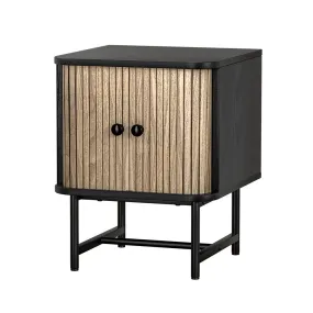 Two Tone Modern Style Bedside Table