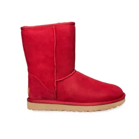 UGG Classic Short II Kiss Red Boots - Women's