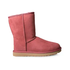 UGG Classic Short II Timeless Red Boots - Women's