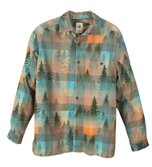 Wild Print Corduroy Shirt