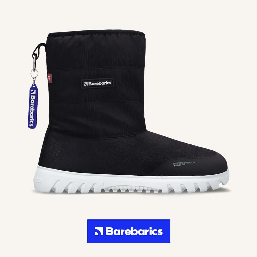 Winter Barefoot Boots Barebarics PolarStride - Black