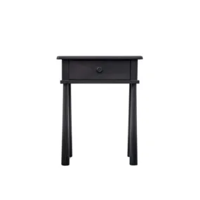 Wycombe 1 Drawer Bedside - Black