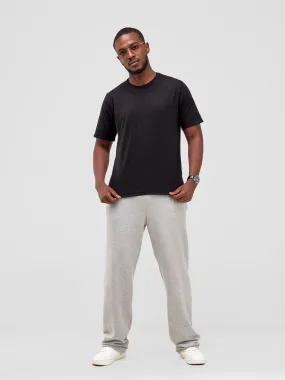 Zoya Men's Fleece Sweat Pants - Grey